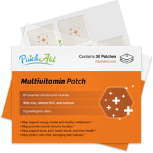 Load image into Gallery viewer, Multivitamin Plus Topical Vitamin Patch (2Pack x 30 Paches)