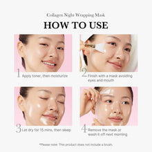 Load image into Gallery viewer, Medicube Collagen Night Mask & Jelly Cream Duo – Collagen Extract Blend, Hydrating Jelly Texture, 2-Piece Set