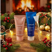 Load image into Gallery viewer, Medicube Face Mask Duo Set – Collagen & Clay Complexes, Hydrating and Smoothing Care, 2 Masks +JELLY BRUSH
