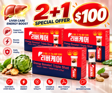 Load image into Gallery viewer, Liver Kare (2+1)- •Energy Triple Shot for Total Liver Support, Cleanse and Detox, Protects Cells & Enzymes