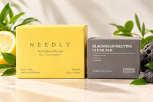 Load image into Gallery viewer, K-Beauty Glow & Pore Care Duo – Brightening & Blackhead Care Set (90 Pads)