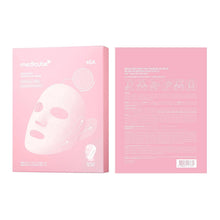 Load image into Gallery viewer, medicube PDRN Pink Tension Up Sheet Mask - 3-Step Contouring Mask | Full-Face Firming Care with Salmon PDRN, NAD & Caffeine - Korean Skincare, 34g x 4ea, Tightening Band