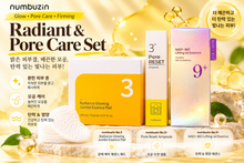 Load image into Gallery viewer, numbuzin Radiant Glow, Pore Care & Firming 3-Piece Skincare Set