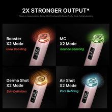 Load image into Gallery viewer, medicube Booster Pro X2™ | 7-in-1 Glow Beauty Device | 2X Care for Glow, Pores, Skin Definition & Radiance | Customized Dual & Sheet Mask Boost Modes | Korean Skincare Device | Pink
