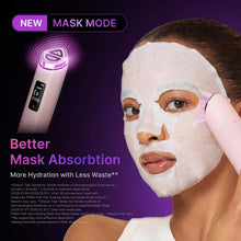 Load image into Gallery viewer, medicube Booster Pro X2™ | 7-in-1 Glow Beauty Device | 2X Care for Glow, Pores, Skin Definition & Radiance | Customized Dual & Sheet Mask Boost Modes | Korean Skincare Device | Pink
