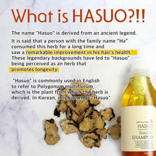 Load image into Gallery viewer, Skylake Hasuo Herbal Cool Shampoo with Fallopia Multiflora and Peppermint – Refreshing, Cleansing, and Cooling for the Hair – Unisex Herbal Formula