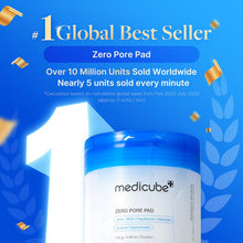 Load image into Gallery viewer, Medicube Zero Pore Pad & Zero Pore Cooling Mask Duo Set | Korean Skincare Pore Care Bundle | Exfoliating Toner Pads + Soothing Cooling Mask for Oil Control & Refined Skin