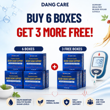 Load image into Gallery viewer, 6+3 ( 9 Boxes of DangCare Blood Glucose Support )(60 Tablets)