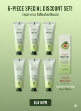 Load image into Gallery viewer, La Diche Avocado Moist Soft Hand Cream ( 6 packs) Deep Nourishment · Featherlight Touch
