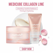Load image into Gallery viewer, Medicube Collagen Line Set – Triple Collagen Cream & Collagen Milk Toning Wrapping Mask | Firming, Hydrating & Radiance Boosting Skincare