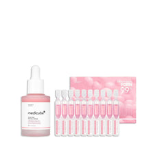 Load image into Gallery viewer, Medicube Intensive Moisture & Skin Plumping Set – Salmon DNA PDRN Pink Peptide Serum + One-Day Pink Drop Ampoule – Hydrating & Radiance Boosting Korean Skincare Duo