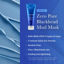 Load image into Gallery viewer, Medicube Zero Pore Blackhead Mud Mask - 3.52 oz