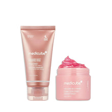 Load image into Gallery viewer, Medicube Collagen Night Mask & Jelly Cream Duo – Collagen Extract Blend, Hydrating Jelly Texture, 2-Piece Set