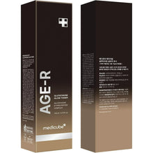 Load image into Gallery viewer, medicube Age-R Glutathione Glow Milky Toner, Low-Irritation Double Layer Toner for Glass Glow Skin with Peptide, Even Skin Tone, Radiance, Hydration, Korean Skincare