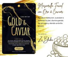 Load image into Gallery viewer, 10 packs of Hayan K- Beauty Sheet Mask Gold & Caviar (골드 앤 캐비어)