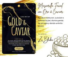 Load image into Gallery viewer, 10 packs of Hayan K- Beauty Sheet Mask Gold & Caviar (골드 앤 캐비어)