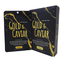 Load image into Gallery viewer, 10 packs of Hayan K- Beauty Sheet Mask Gold & Caviar (골드 앤 캐비어)