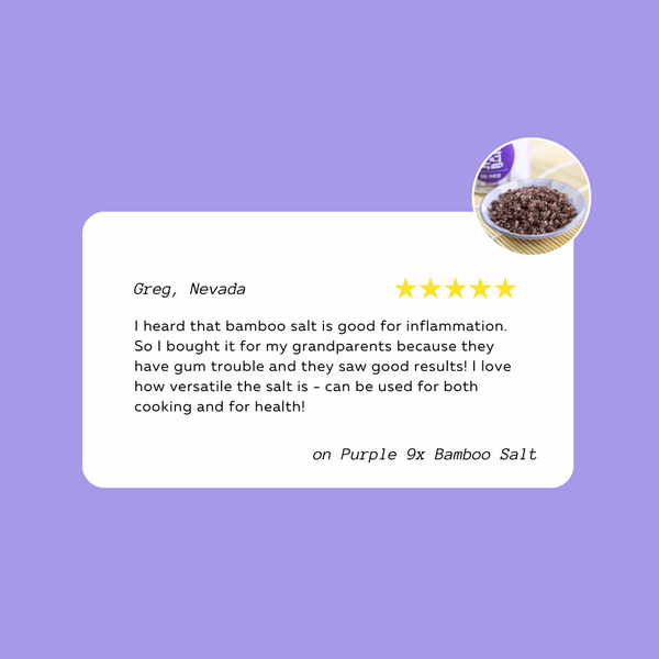 #FeedbackFriday on Purple 9x Bamboo Salt!✨