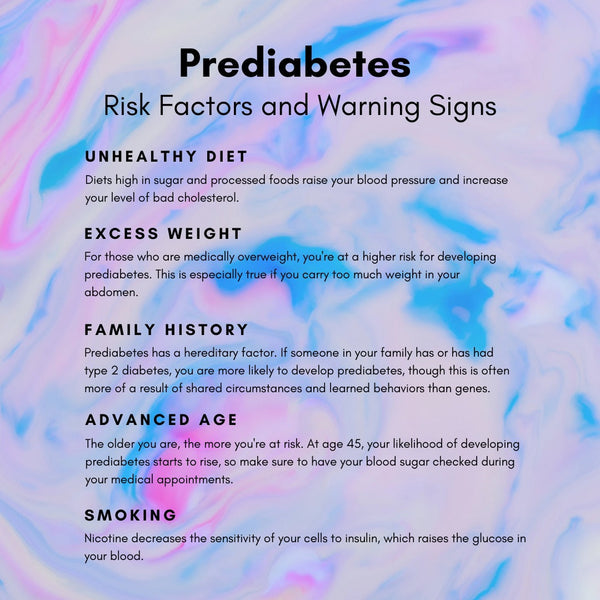 What are some risk factors and warning signs of Prediabetes?