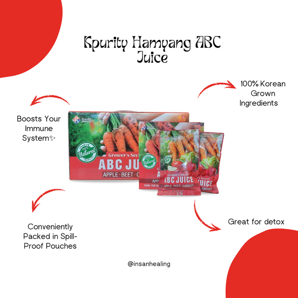 Benefits of Kpurity Hamyang ABC Juice:✨
