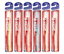 Load image into Gallery viewer, KENT Finest Soft Toothbrush 1 Box ( 6 piece)  - Micro Thin Bristles, Anti-bacterial, BPA Free for Sensitive Gums and Teeth
