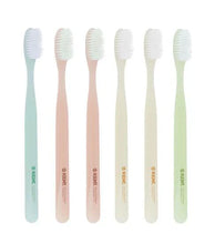 Load image into Gallery viewer, KENT Finest Soft Toothbrush 1 Box ( 6 piece)  - Micro Thin Bristles, Anti-bacterial, BPA Free for Sensitive Gums and Teeth
