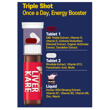 Load image into Gallery viewer, Liver Kare - •	Energy Triple Shot for Total Liver Support, Cleanse and Detox, Protects Cells &amp; Enzymes
