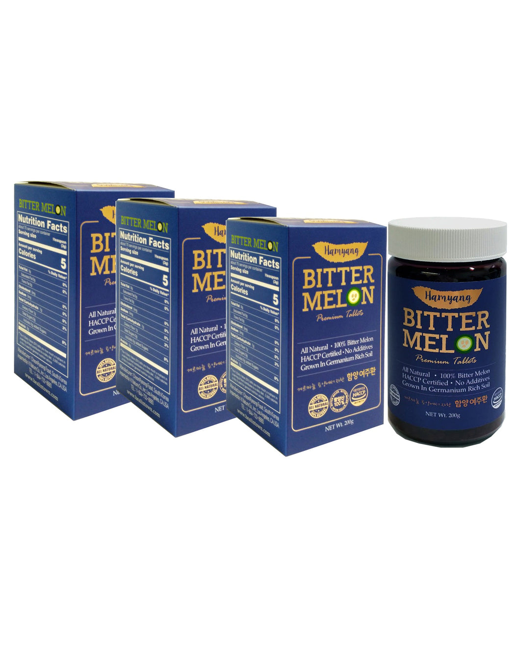 [2+1] 3 Boxes Bitter Melon Tablets