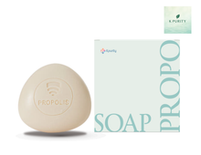 Load image into Gallery viewer, Propolis Soap-비누- 100g ( 3 PACKS) – Natural Cleansing Bar with Korean Propolis Extract
