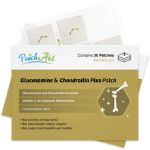 Load image into Gallery viewer, Glucosamine and Chondroitin Topical Plus Vitamin Patch (2Pack x 30 Paches)
