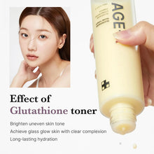 Load image into Gallery viewer, medicube Age-R Glutathione Glow Milky Toner, Low-Irritation Double Layer Toner for Glass Glow Skin with Peptide, Even Skin Tone, Radiance, Hydration, Korean Skincare

