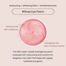 Load image into Gallery viewer, heimish   Bulgarian Rose Water Hydrogel Eye Patch 1.4g/0.05oz *60pcs
