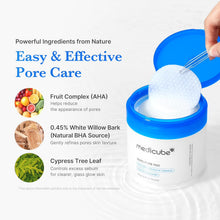 Load image into Gallery viewer, Medicube Zero Pore Pad &amp; Zero Pore Cooling Mask Duo Set | Korean Skincare Pore Care Bundle | Exfoliating Toner Pads + Soothing Cooling Mask for Oil Control &amp; Refined Skin

