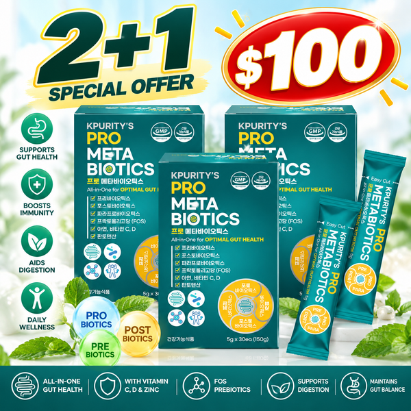 [2+1] Pro Metabiotics All-In-One For Optimal Gut Health 3 Boxes