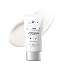 Load image into Gallery viewer, d'alba Piedmont Italian White Truffle Waterfull Mild Sunscreen, Vegan, Mineral Sunscreen, SPF 50+ PA++++, Non-Nano Sunscreen Suitable for all Sensitive Skin, Gentle &amp; Light Finish, Korean Skincare

