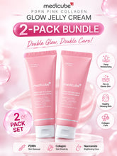 Load image into Gallery viewer, medicube PDRN Pink Collagen Moisturizing Cream 2-Pack Bundle | Hydrating Face Cream with PDRN, Collagen &amp; Niacinamide | Daily Firming &amp; Glow Moisturizer | 100ml x 2
