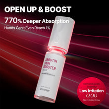 Load image into Gallery viewer, MEDITHERAPY Arbutin Skin Booster Serum + Device 5.07 fl. oz - Korean Face Serum with 10% Niacinamide and 2% Arbutin - At Home Face Massager Tool for Radiant Glow Skin - Boosts Skin Absorption by 770%
