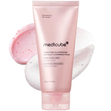 Load image into Gallery viewer, medicube Facial Cleanser PDRN Pink Glutathione Capsule Foam Cleanser | Daily Facial Cleanser for Pores - Uneven Skin Tone &amp; Texture, Hydrating &amp; Non-Stripping Face Wash, Korean Skincare, 4.23 oz
