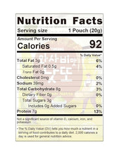 Load image into Gallery viewer, [160g / 5.64oz] Freeze Dried Natto Beans Snack Wasabi Flavor 20g ( 8 Packs), Fermented Soybean Snack 와사비맛 낫또 과자
