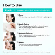 Load image into Gallery viewer, ANUA Salmon DNA PDRN Collagen Melting Patch for Glass skin, Smile Line Patches, Wrinkle Patches, Melting Thin Collagen Patch, Firming for Fine Lines, Glow, Korean Skincare, 2 Pairs x 4EA, Patch Only
