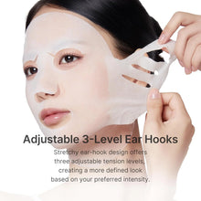 Load image into Gallery viewer, medicube PDRN Pink Tension Up Sheet Mask - 3-Step Contouring Mask | Full-Face Firming Care with Salmon PDRN, NAD &amp; Caffeine - Korean Skincare, 34g x 4ea, Tightening Band
