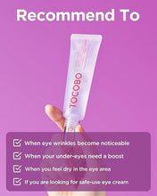 Load image into Gallery viewer, TOCOBO Collagen Brightening  Collagen  Eye Gel   Cream Vegan (1 oz)
