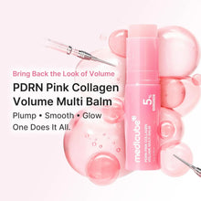 Load image into Gallery viewer, medicube PDRN Pink Collagen Volume Multi Balm Stick | Volufiline, PDRN, NAD, Collagen | Face &amp; Body Balm for Under-Eyes, Neck, Forehead, Smile Lines, Lips | Plumping, Radiance, Line Care | K-Beauty
