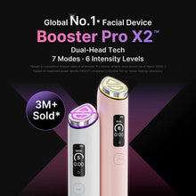 Load image into Gallery viewer, medicube Booster Pro X2™ | 7-in-1 Glow Beauty Device | 2X Care for Glow, Pores, Skin Definition &amp; Radiance | Customized Dual &amp; Sheet Mask Boost Modes | Korean Skincare Device | Pink
