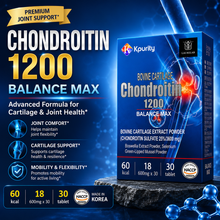 Load image into Gallery viewer, Chondroitin 1200 - Balance Max Bovine Cartilage Extract Powder
