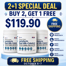 Load image into Gallery viewer, [2+1] 3 Boxes Grass-Fed Goat Milk Colostrum Lactoferrin Protein Powder
