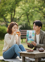 Load image into Gallery viewer, [YEON GO FARM]우엉차- 100%( 4 bags) - Korean Roasted Burdock Tea 1.76oz / 50g — Honestly Roasted, Premium Quality, Vegan Certified, Made in Korea
