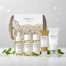 Load image into Gallery viewer, SKIN1004 Madagascar Centella Travel Kit, Toner, Ampoule, Soothing Cream, Cleansing Oil, Ampoule Foam
