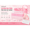 Medicube Salmon DNA PDRN Pink One Day Serum, Intensive Ampoule, 0.05 fl oz x 10 /COLLAGEN MASK