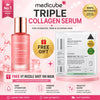 Medicube Triple Collagen Serum with FREE VT Reedle Shot 100 2-Step Mask | Hydrating & Firming Korean Skincare Set